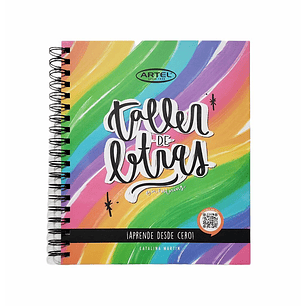 LIBRO TALLER DE LETRAS  ARTEL APRENDE DESDE CERO 21X25CMS.