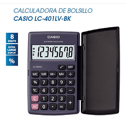CALCULADORA CASIO LC-401LV-BK