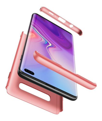 CARCASA GKK 360° SAMSUNG S10 PLUS ROSADA 1
