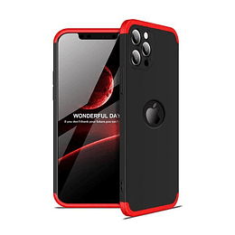 CARCASA GKK 360° IPHONE 11 PRO ROJA CON NEGRO