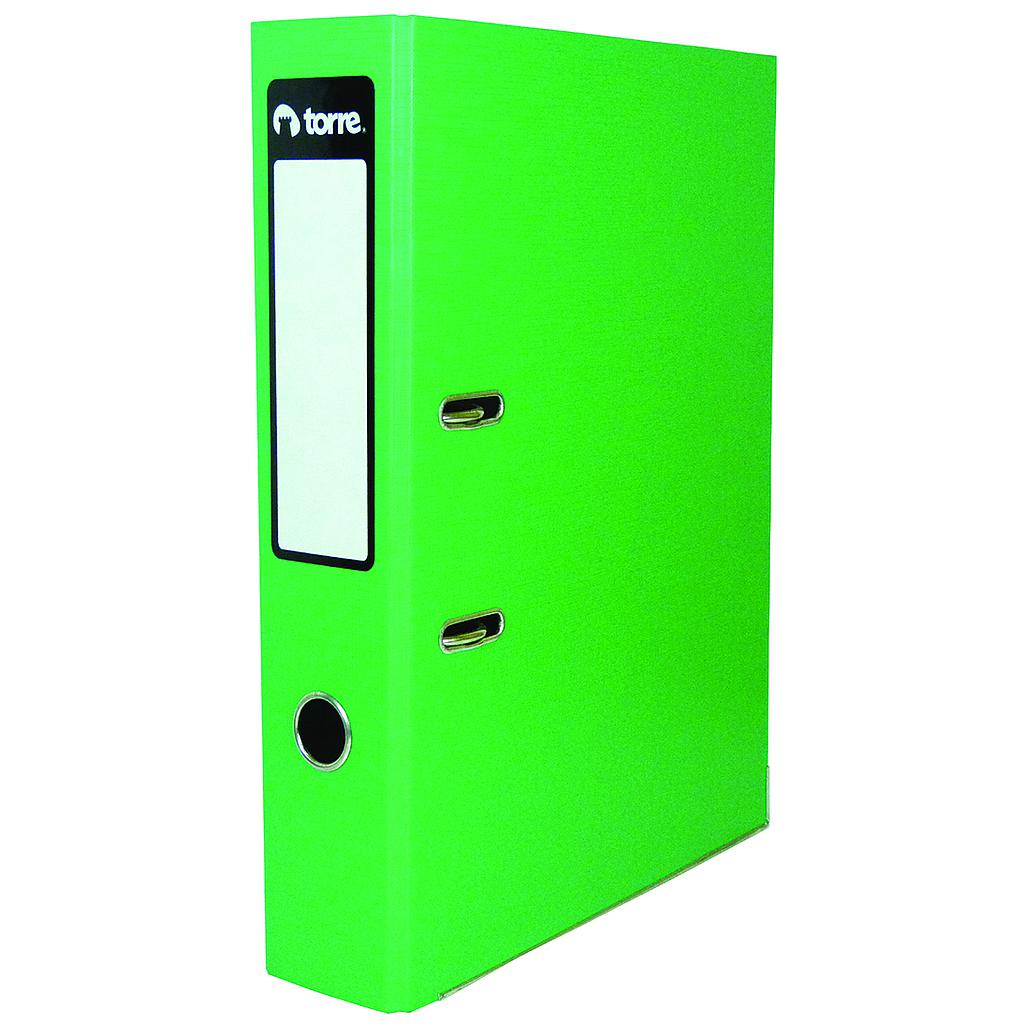 ARCHIVADOR TORRETOP VERDE OFICIO 1
