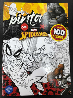 LIBRO DE ACTIVIDADES SPIDERMAN 100 STICKERS EDIT. VERTICE 1