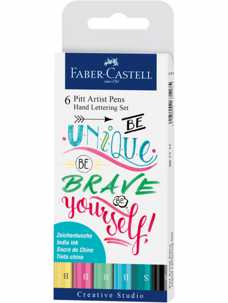 SET 6 MARCADORES PITT ARTIST  B/167155 1