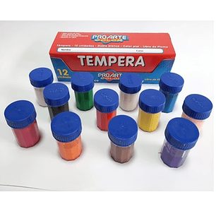 TEMPERA PROARTE 12 COLORES ( CM )