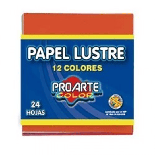 FAJO PAPEL LUSTRE PROARTE 9,5 X 9,5 24 Hjs