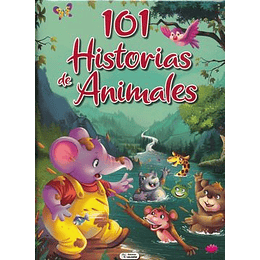 LIBRO 101 RELATOS DE ANIMALES EDIC.SALDAÑA CTD210