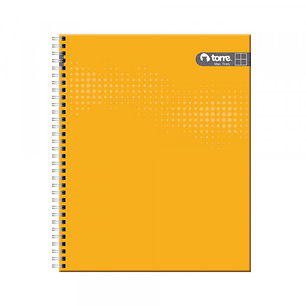 CUADERNO TORRE UNIV. 5mm 100 Hjs CLASICO LISO T/D