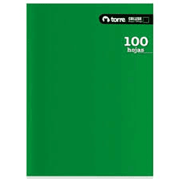 CUADERNO TORRE COLLEGE CROQUIS 100 Hjs LISO