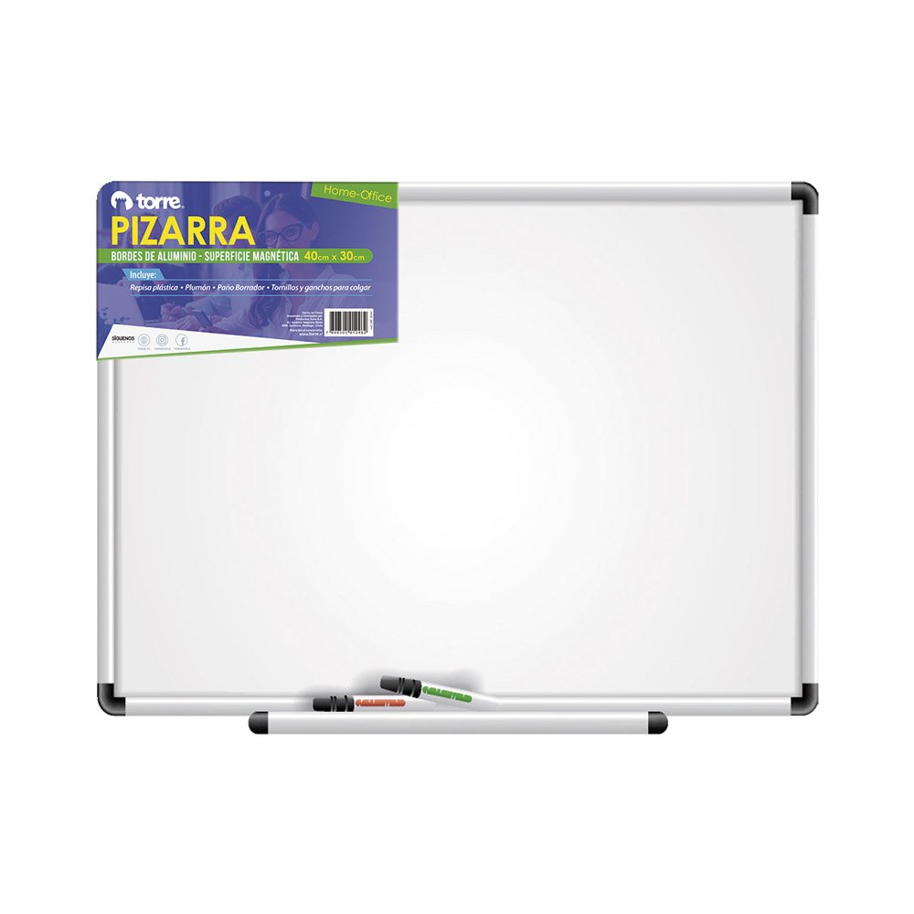 PIZARRA ACRILICA MAGNETICA TORRE 30 x 40 Cms. 1