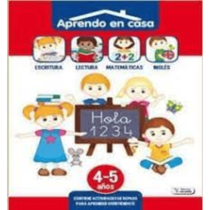 LIBRO APRENDO EN CASA LA LECTURA EDIC.SALDAÑA (4-5 A) (CAC004)