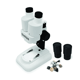 MICROSCOPIO BINOCULAR GEOSAFARI 20X MAGN.(EI-5303)