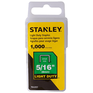 GRAPAS STANLEY 5/16'' P/TRABAJOS LIVIANOS