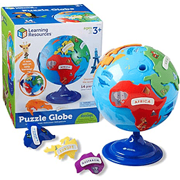 PUZZLE GLOBO TERRAQUEO 14PZS. (LER-7735) 3+