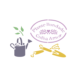 STENCIL ACRILEX 21X15 CMS. REGADOR