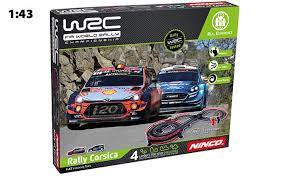 AUTOPISTA DE CARRERA SLOT 0,9 X 1,2 MTS 5MTS 1/43 RALLY CORSICA  1