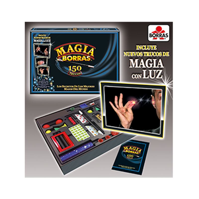 SET DE MAGIA CLASICA 150 TRUCOS CON LUZ +7 1