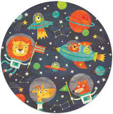 PUZZLE INFANTIL REDONDO EL ESPACIO 28 PCS +3 1