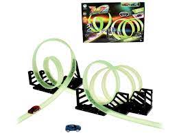 PISTA DE AUTO LUMINOSA 2 LOOP BATERIA RECAR. +3 (AT-1190) 1