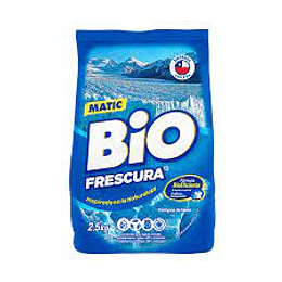 DETERGENTE BIO FRESCURA 2,5 KILOS CAMPOS DE HIELO