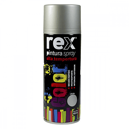 PINTURA SPRAY REX ALTA TEMPERATURA ALUMINIO 400ML