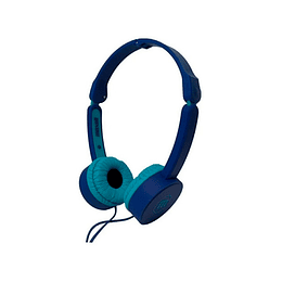 AUDIFONO MAXELL KID C/MICROFONO KZ-13 COLOR AZUL