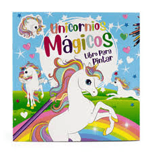 LIBRO PARA PINTAR UNICORNIOS MAGICOS