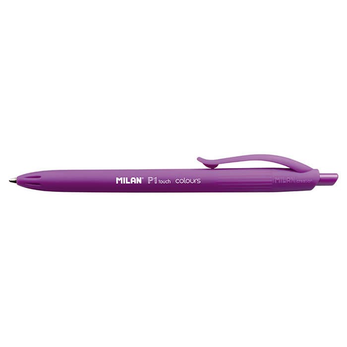 BOLIGRAFO MILAN P1 TOUCH 1MM MORADO 1