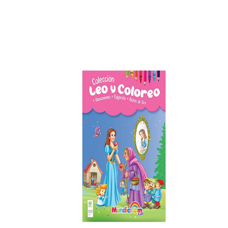LIBRO LEO Y COLOREO BLANCA NIEVES MUNDICRON 1