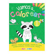 LIBRO VAMOS A COLOREAR 1 MUNDICROM 1