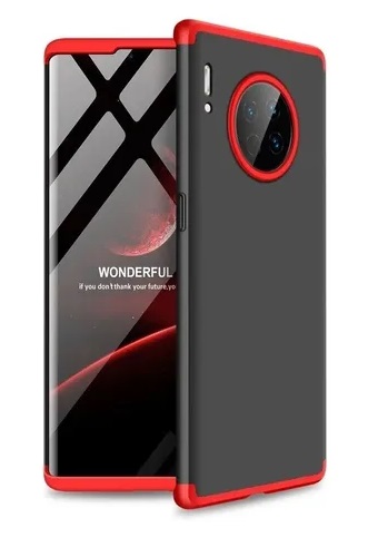 CARCASA GKK 360° HUAWEI MATE 30 ROJA CON NEGRO 1