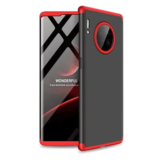 CARCASA GKK 360° HUAWEI MATE 30 ROJA CON NEGRO