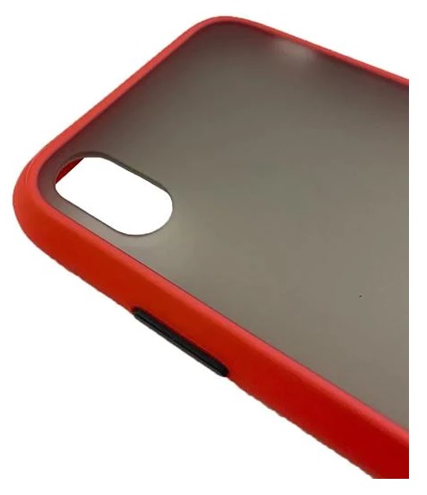 CARCASA COFOLK JELLY CANDY IPHONE XS MAX ROJA 1