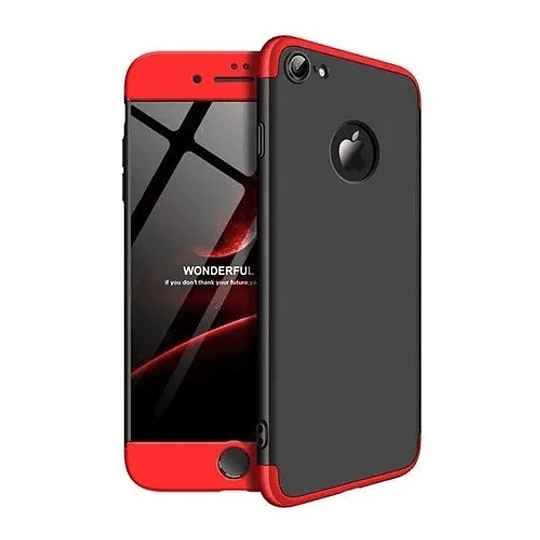 CARCASA GKK 360° IPHONE 7/8 PLUS NEGRA