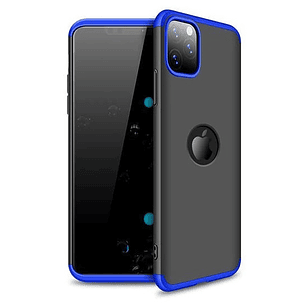 CARCASA GKK 360° IPHONE 11 PRO MAX AZUL NEGRO