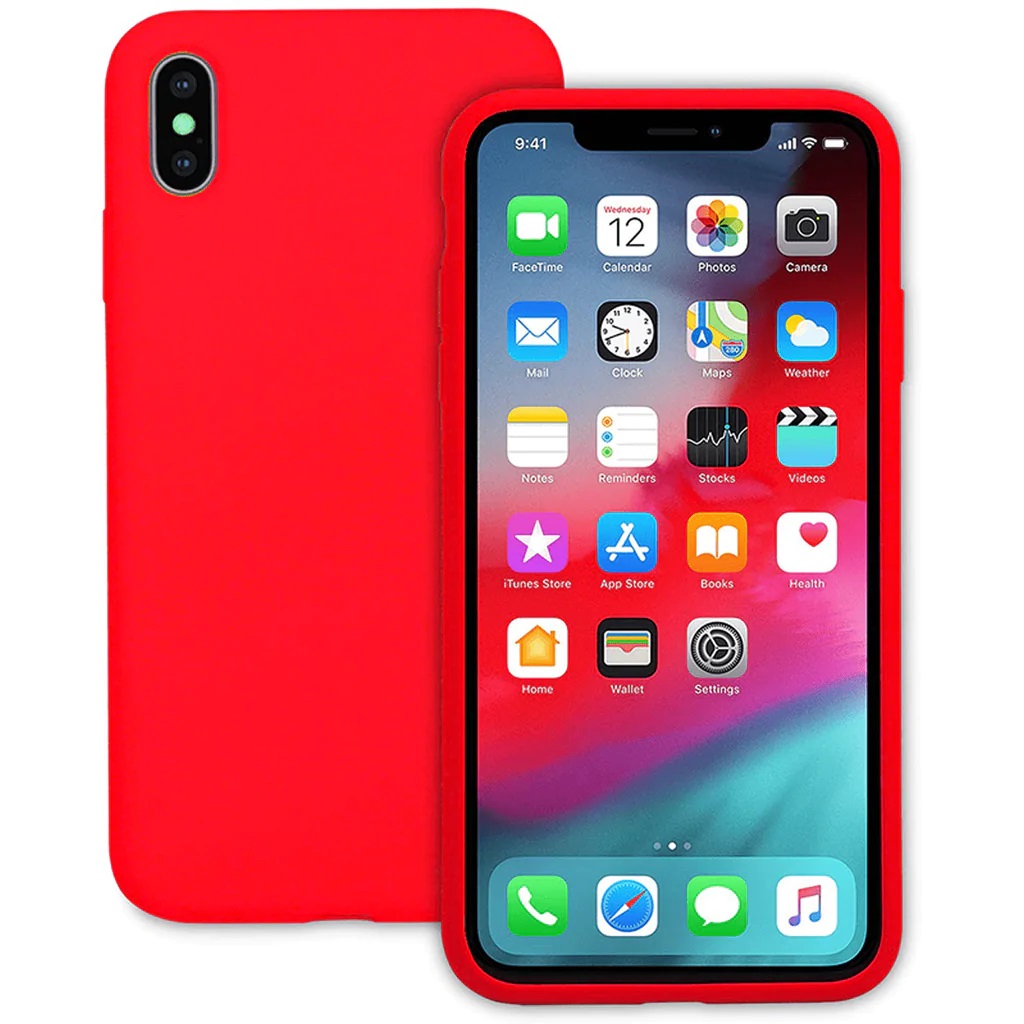CARCASA COFOLK SLIM IPHONE XS MAX ROJA 1
