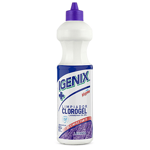 LIMPIADOR IGENIX VIRGINIA CLOROGEL 900 ml LAVANDA ( LA )