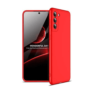 CARCASA GKK 360° SAMSUNG S21 ROJA