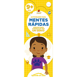 JUEGO PARA MENTES RAPIDAS 9+ APRENDO EN CASA EDIC.SALDAÑA CACO26-7