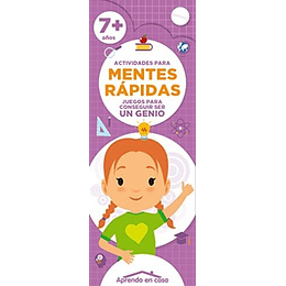 JUEGO PARA MENTES RAPIDAS 7+ APRENDO EN CASA EDIC.SALDAÑA CACO26-5