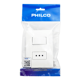 INTERRUPTOR COMBINADO PHILCO 250V 10A 19PLC78562