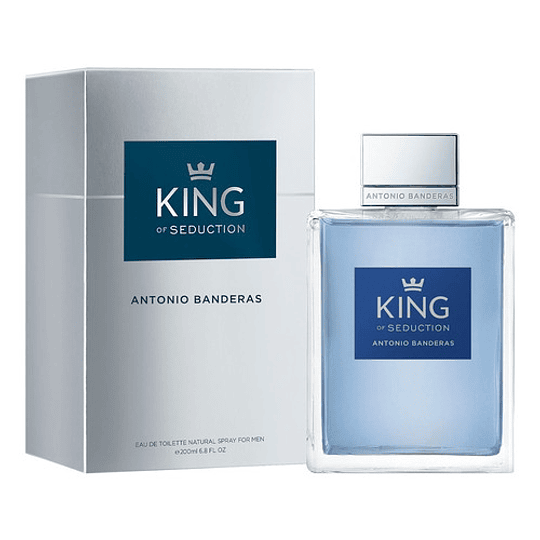 PERFUME ANTONIO BANDERAS KING OF SEDUCTION SPRAY FOR MEN 200ml.