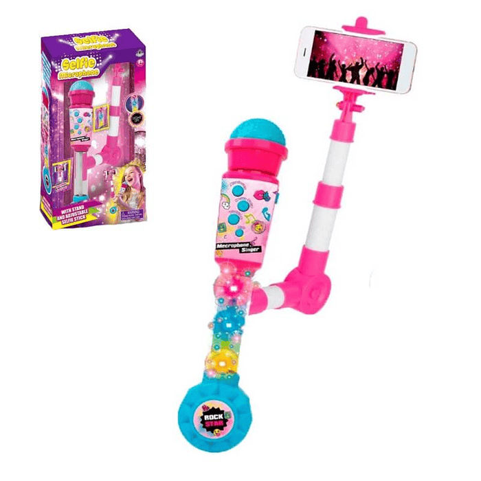 MICROFONO CON SELFIE INFANTIL TOY MINGYE +3