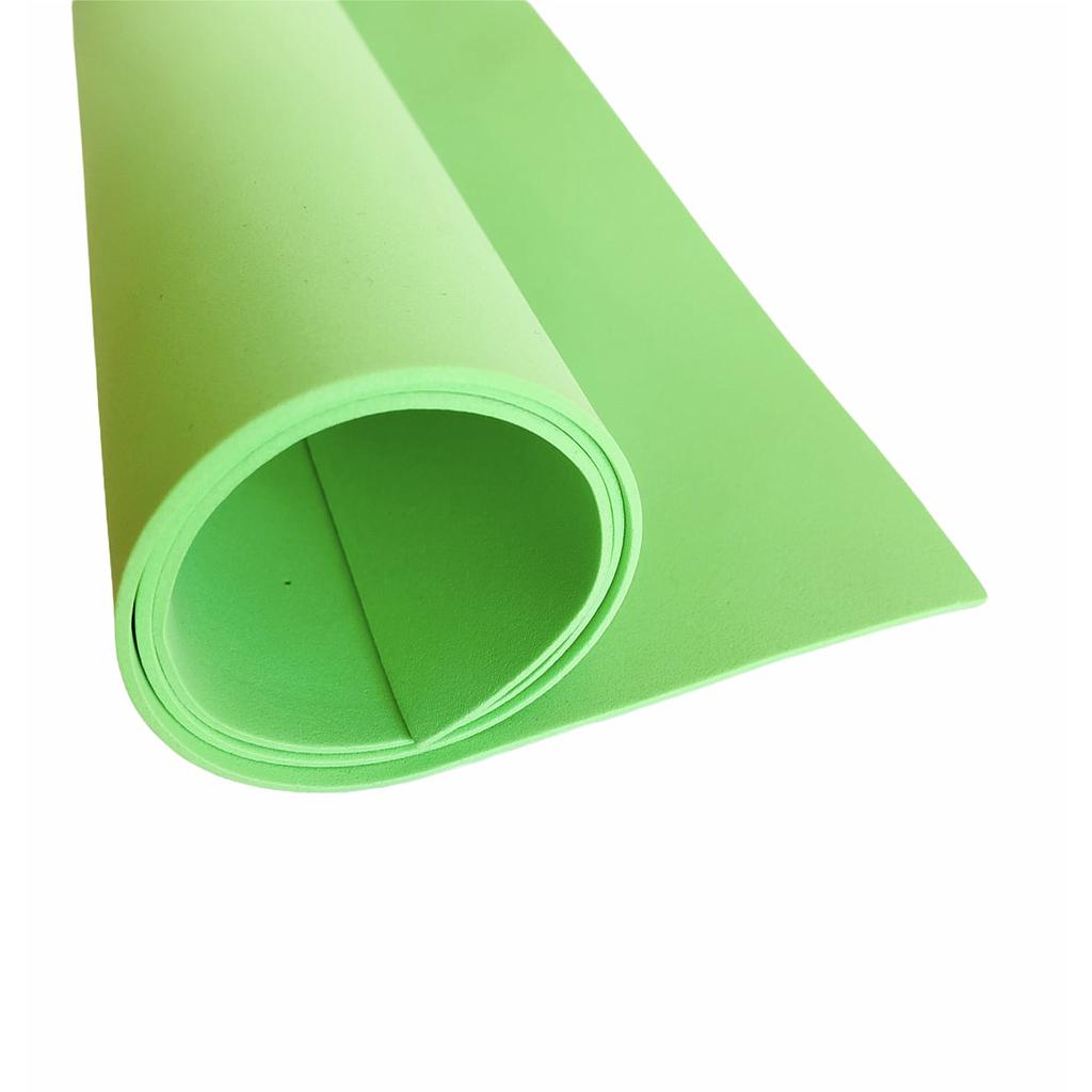 PLIEGO GOMA EVA PROARTE 45 X 60CMS. VERDE PASTO 1