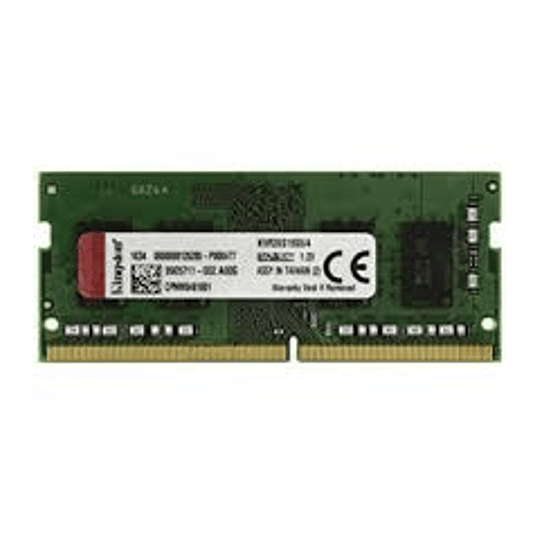 MEMORIA RAM KINGSTON DDR4 KVR26S19S6/4 4GB 2666MHz CL19 NTB