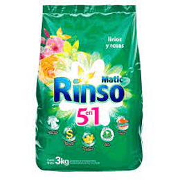 DETERGENTE RINSO LIRIOS Y ROSA 3 KILOS