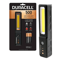 LINTERNA LED DURACELL 500 LUMENS REFLECTORA DW500