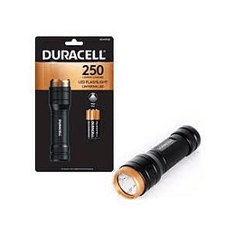 LINTERNA DURACELL 250 ALUMINUM LED FLASHLIGHT