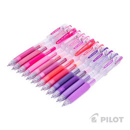 SET 12 LAPICES MARSHMALOW PILOT POPLOL SURTIDOS GEL 0,7MM