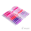 SET 12 LAPICES MARSHMALOW PILOT POPLOL SURTIDOS GEL 0,7MM 1