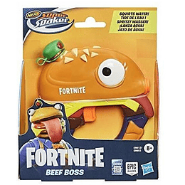 PISTOLA DE AGUA NERF FORTNITE BEEF BOSS +8